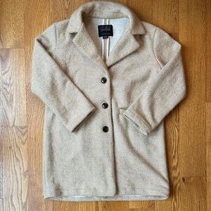 Sanctuary x Anthropologie Hometown Fuzzy Knit Coat